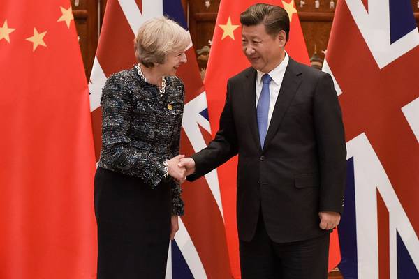 Theresa May to visit China with aim of boosting trade ties