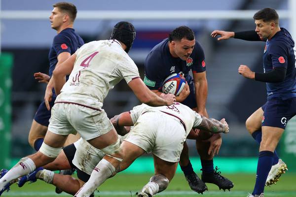 England ready to take on Ireland’s scrum after grinding Georgia into submission