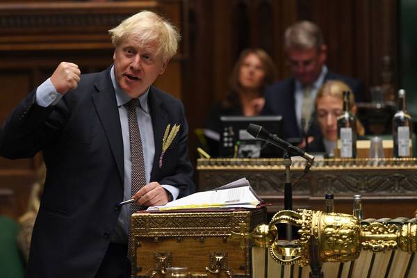 Boris Johnson defends contentious Bill as necessary to protect peace in the North