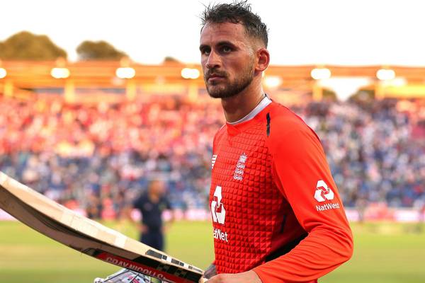 Alex Hales ‘devastated’ after drugs ban costs England place