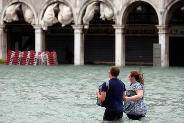 Most of Venice underwater as weather causes six deaths in Italy