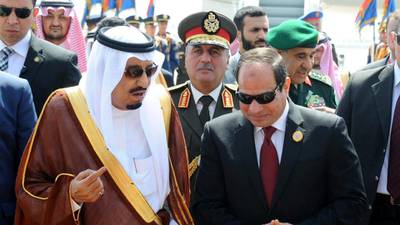 Egyptian president backs unified Arab force to confront regional threats