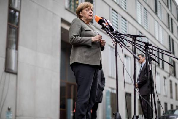 No songs, few laughs on Angela Merkel’s rocky road to Jamaica