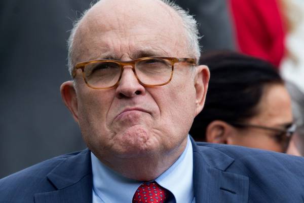 Rudy Giuliani suspended from practising law in New York over false election claims