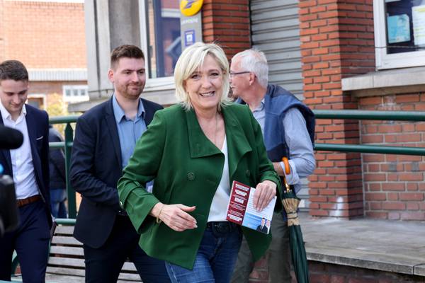 France’s Le Pen expects clear far-right win and power over Macron