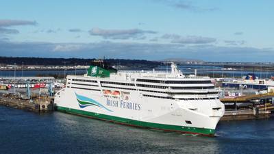First-half profits up 7% at Irish Ferries owner despite China slump