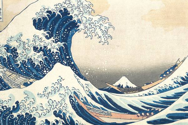 Hokusai’s great wave and roguish behaviour