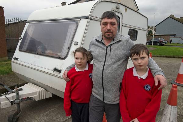 ‘I’m an emotional wreck’: Dublin man fears council will seize his caravan