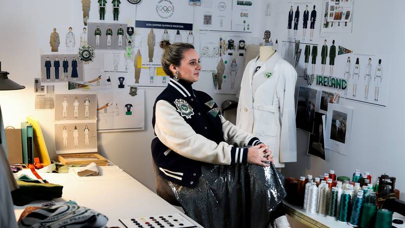 ‘The work ethic here is unbelievable’: Meet the Dublin fashion designer who has created the Irish Olympic team’s costumes
