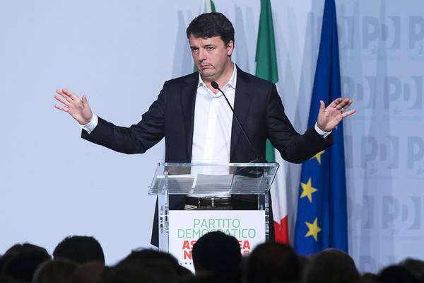 Italy minister to challenge Matteo Renzi for leadership of ruling party