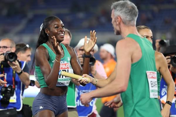 Rhasidat Adeleke: ‘I just feel it was our turn to win a championship medal’