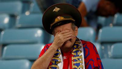 Blood, sweat and beers: Russia down but proud after World Cup exit