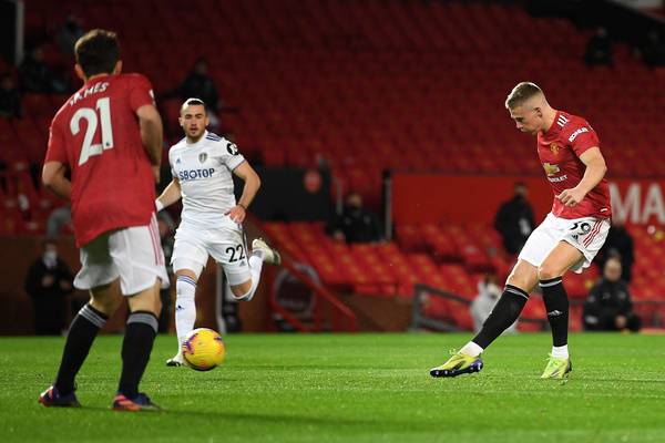 McTominay’s early blitz helps Man United put six past Leeds