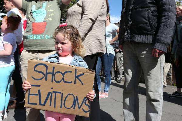 Protest  in Galway as  10 Traveller families face eviction