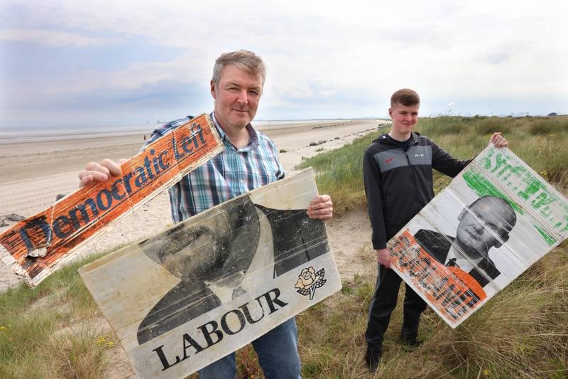 Concerns loose election posters are polluting marine environment 