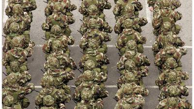 Defence Forces recruit accused of false imprisonment and assault