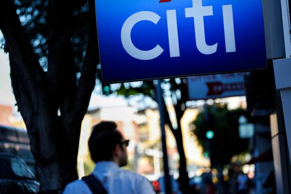 Citi warns trading revenue on course for 15% fall